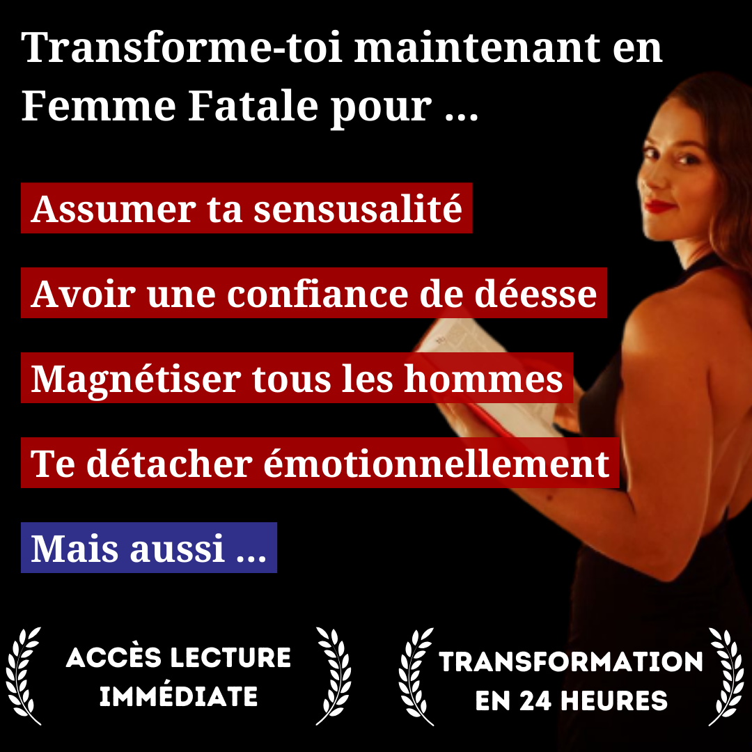 Coffret "Saint-Valentin": 30J pour Devenir Une Femme Fatale & Magnétique